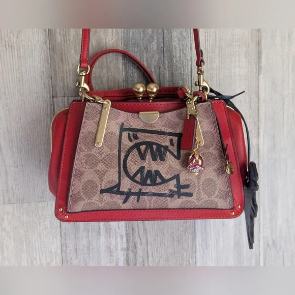 Coach Dreamer 21 Signature Rexy By Guang yu With Rexy Charm - Picture 5 of 16